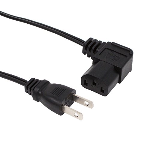 Amazon.co.jp: アイネックス AC電源ケーブル 極細L型タイプ 0.5m ACP